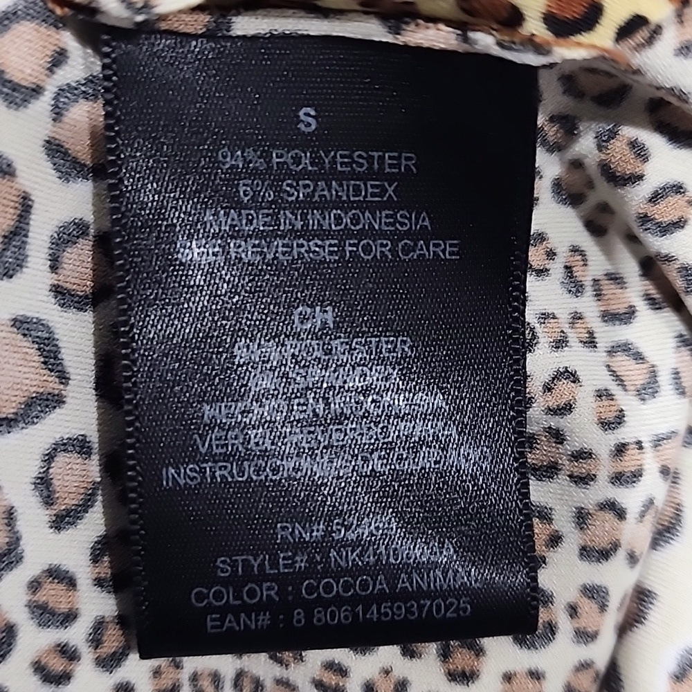 Norma Kamali Leopard Faux Wrap Dress - Picture 10 of 10